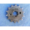 Első fogaskerék 420-as 14fog 17mm ATV quad, Pit bike cross motor 110q116