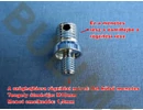 Fűkasza damilfej csavar adapter Tecomec M10x1.5mm balos külső menetes K00401049-3