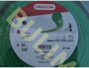 Fűkasza fűnyíró damil 2,4mm 88m kerek zöld Oregon 69-364-2