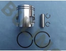 Dugattyú szett 43mm 11mm Kasei YD-45-E láncfűrész alkatrész yd-45-e.1.2-1/kpl-3