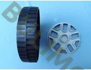 Fűnyíró kerék 200mm x 12,80mm MTD P46B, P46T, P46T1, 734-05020-3