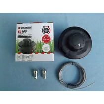 Fűkasza Damilfej Tecomec EL109 M10x1mm balos belső menetes  12x1,5mm balos belső menetes 50719067