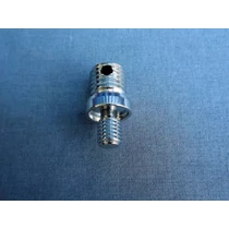 Fűkasza damilfej csavar adapter Tecomec M10x1.5mm balos külső menetes K00401049