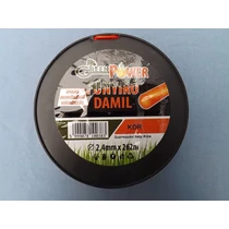 Fűkasza fűnyíró damil 2,4mm 262m kerek Green Power gp0038