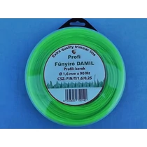 Fűkasza damil 1,6mm 90m kerek fűnyíró damil Profi fin/t/1.6/0.25