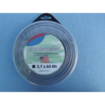 Fűkasza fűnyíró damil 2,7mm 60m szögletes Terminator fin/t/2.7/0.5/sz/a/b