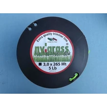 Fűkasza damil 3,0mm 265méter szögletes Nylgrass FIN/T/3.0/2.25/SZ