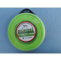 Fűkasza fűnyíró damil 3.3mm 45m kerek Nylgrass fin/t/3.3/0.5/k