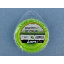 Fűkasza damil 1,6mm 15m kerek fűnyíró damil Arnold fin016/g/b