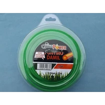 Fűkasza fűnyíró damil 3,0mm 55méter kerek Green Power bm-gp0710