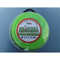 Fűkasza fűnyíró damil 2.7mm 70m kerek Blis Nylgrass FIN/T/2.7/0.5/B