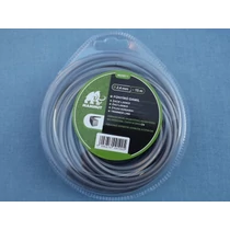 Fűkasza fűnyíró damil 2.4mm 15méter szögletes alu. Mammut bliszteres M20011