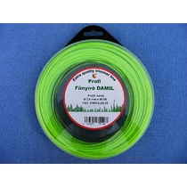 Fűkasza fűnyíró damil 2,4mm 45m kerek Profi fin/t/2.4/0.25