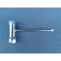 Gyertyakulcs Kombi T kulcs 17mm- 19mm  Hyundai, Daewoo fűkasza alk. HYD-415B-83