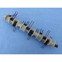 Gyepszellőztető rugós tengely komplett 42,50cm AL-KO 38P, VLE38, 29-12001