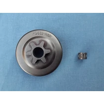 Csillagkerék fix tűgörgővel 3/8-6 Láncfűrész Partner 351,352 0478g