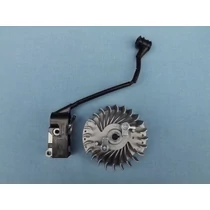 Gyújtás + hűtőlapát Scheppach BKS5300S láncf. alk. 5300S-406