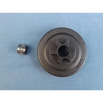 Csillagkerék fix tűgörgővel 3/8-6 Husqvarna, Jonsered, Partner, Skil, Pioneer, 28001-1