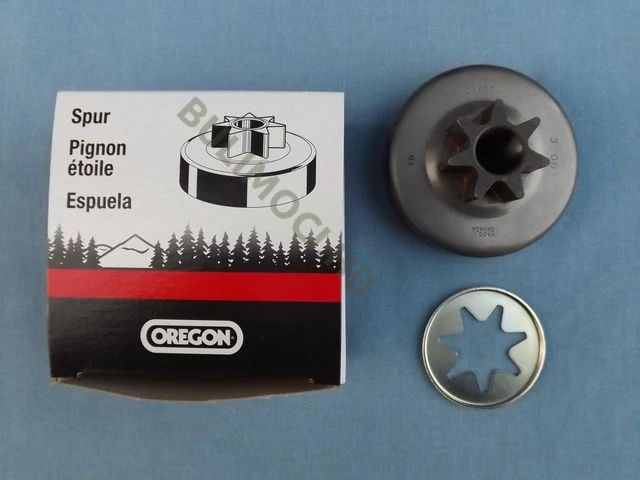 Csillagkerék fix 3/8-7 oregon Stihl 038, láncfűrész 32061x 