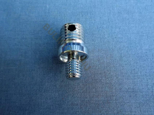 Fűkasza damilfej csavar adapter Tecomec M10x1.5mm balos külső menetes K00401049