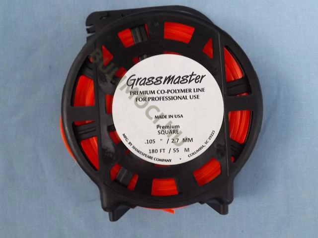 fűnyíró damil 2.7mm 55méter Grassmaster szögletes, fin/u/2.7/0.5sz