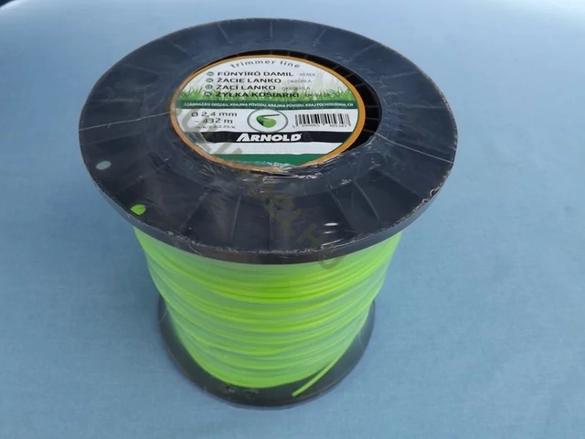 Fűkasza fűnyíró damil 2.4mm 432méter 2.25kg tekercs Arnold FIN/K/2.4/K/2.25