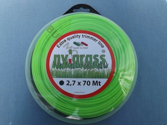 Fűkasza fűnyíró damil 2.7mm 70m kerek Blis Nylgrass FIN/T/2.7/0.5/B