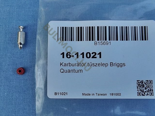 Karburátor tűszelep Briggs Quantum 398188, 16-11021