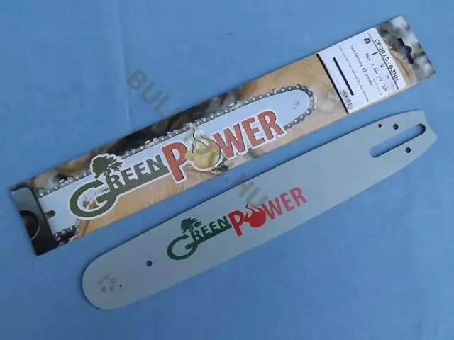 Láncvezető 38cm 325 1,6mm 63szem Green Power GP QR15-63WH