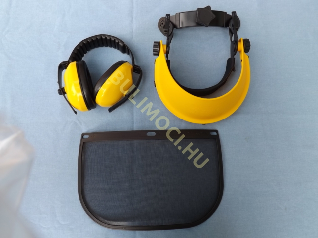 Védőálarc szita+fülvédő 5120901/1fv