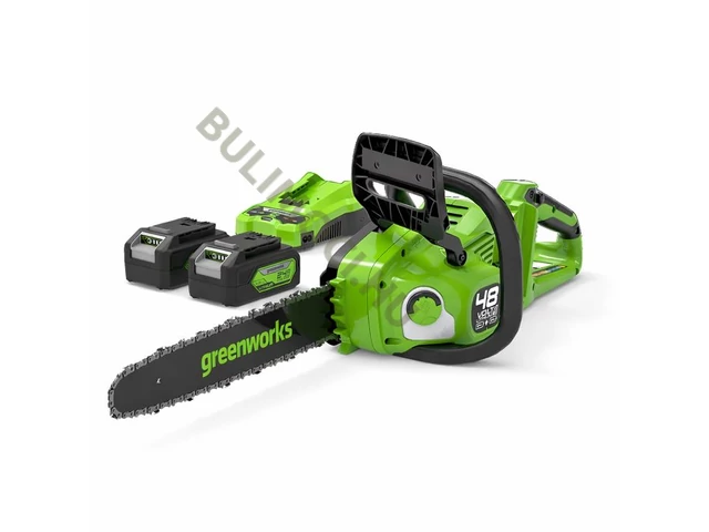 Greenworks akkumulátoros láncfűrész 24v 2 akkuval + 1 töltővel GD24X2CS36K4X 